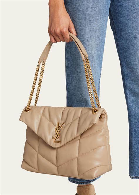 ysl lou lou puffer|ysl loulou puffer bag large.